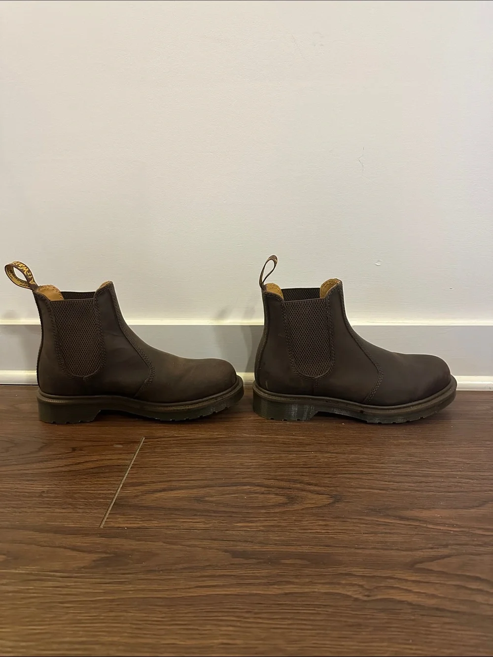 Dr. Martens Men’s Chukka Boots in Dark Brown Leather